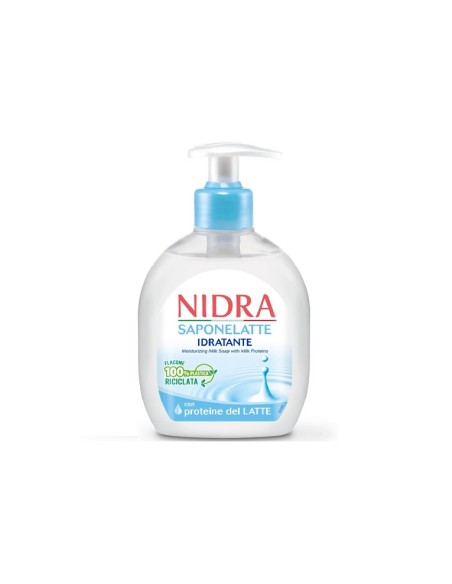 Nidra saponelatte idratante con Proteine del Latte 300 ml