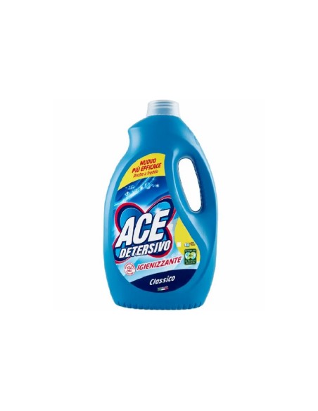 Ace detersivo liquido lavatrice Igienizzante Classico 27 lavaggi 1350 ml