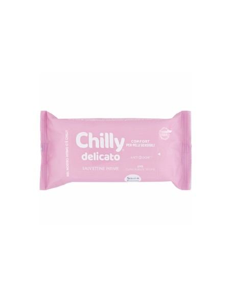 Chilly salviettine intime Delicate Anti-Odor 12 pz