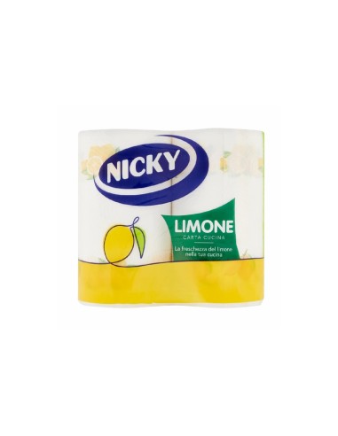 Nicky carta cucina asciugatutto al Limone 2 pz