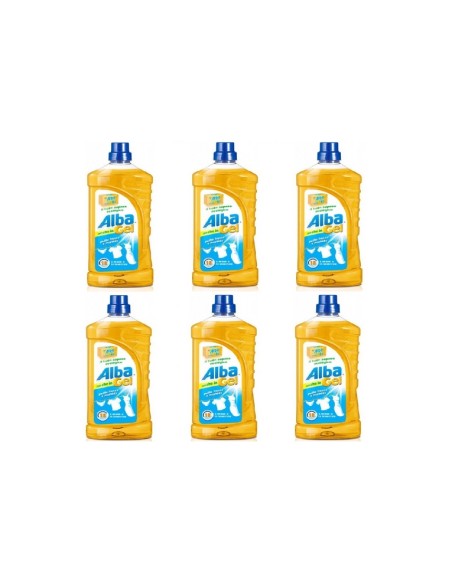 Alba sapone Gel ecologico all'olio di Cocco 1 lt (6 pz)
