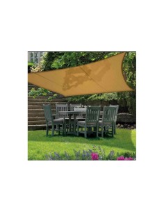 GDLC vele ombra Praiano rettangolare Ecrù 300 x 400 cm