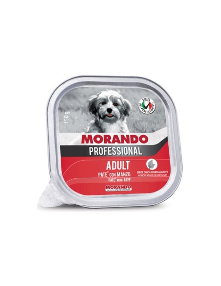 Morando Professional Cane Adult patè di Manzo 150 gr