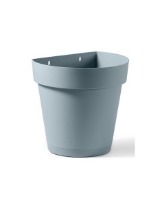 Veca vaso in plastica a muro Cleo 18 cm - Col. assortiti