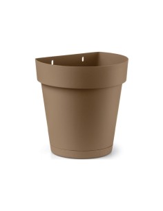 Veca vaso in plastica a muro Cleo 25 cm - Col. assortiti