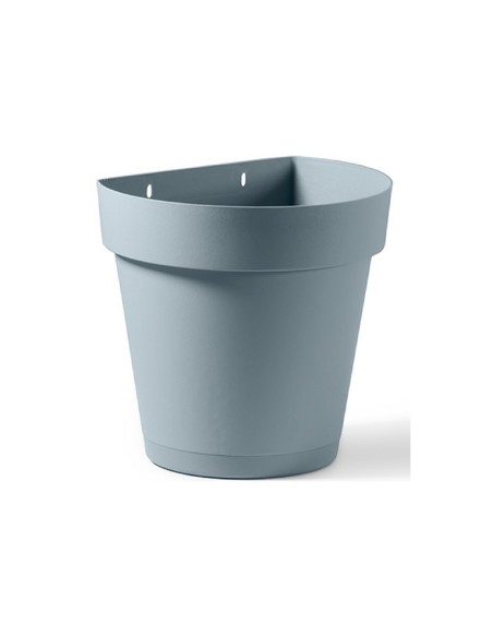 Veca vaso in plastica a muro Cleo 25 cm - Col. assortiti