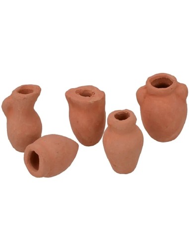 Set 5 anfore assortite 3 cm per decorazioni...
