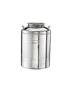 Sansone fusto in Acciaio Inox Aggraffato 50 lt