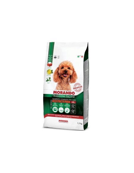 Morando Tradizioni Italiane crocchette cane Manzo, Piselli e Barbabietola 1,5 Kg