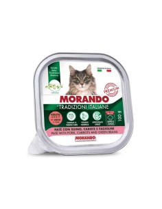 Morando Tradizioni Italiane patè gatto di Suino, Carote e...