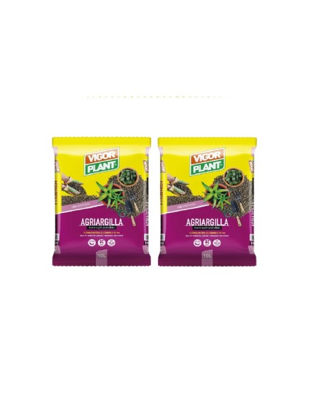 Vigorplant Argilla espansa per piante 10 lt (2 pz)