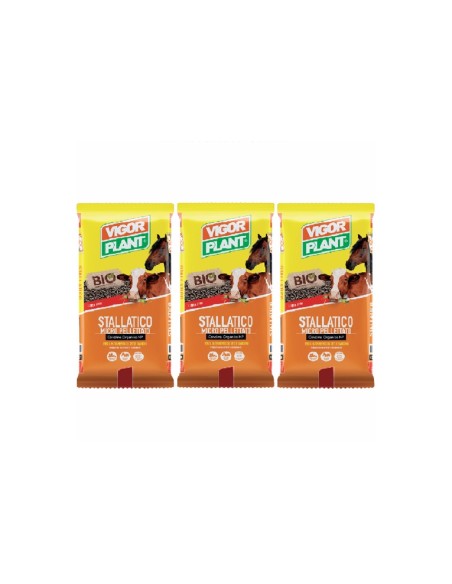 Vigorplant Stallatico mini pellettato humus vegetale 5 Kg (3 pz)