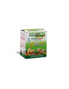 Diavolina Greenpower eco ricci accendifuoco 100% vegetale...