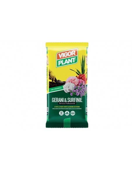 Vigorplant terriccio per Gerani & Surfinie Balletta 20 lt