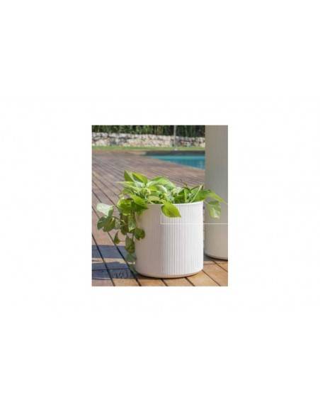 VASO CILINDRO RIGATO CITY 27 PERLA