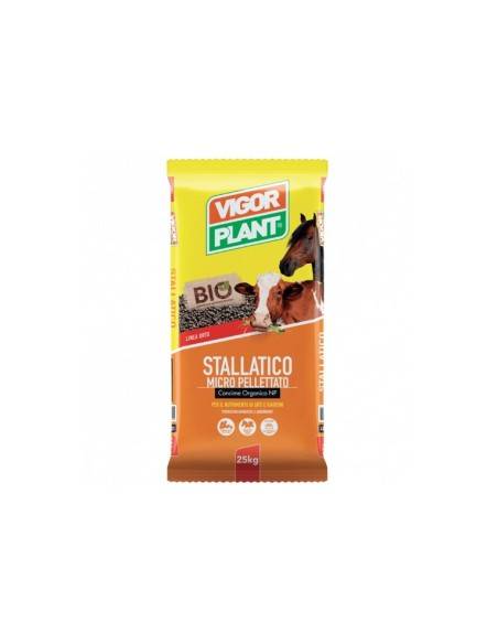 Vigorplant Stallatico mini pellettato Bio Humus vegetale 25 Kg
