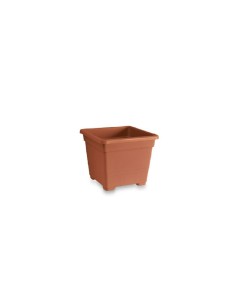 Veca vaso in plastica Quadrato 14 x 14 cm 1 lt - Col....