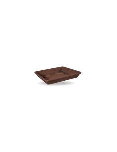 Veca sottovaso in plastica Quadrato 12 x 12 cm - Col....