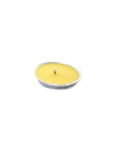 Padella di cera alla Citronella con base in alluminio diametro 17 cm