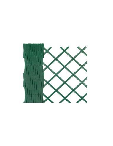 Traliccio estensibile Verde in plastica 200 x 100 cm