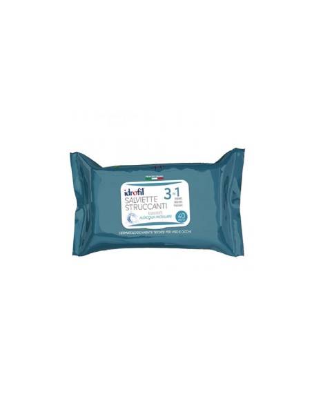 Idrofil salviette struccanti all'acqua Micellare 40 pz