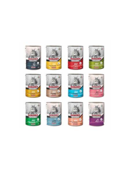 Morando set Professional gatto gusti assortiti 24 pz x 400 gr