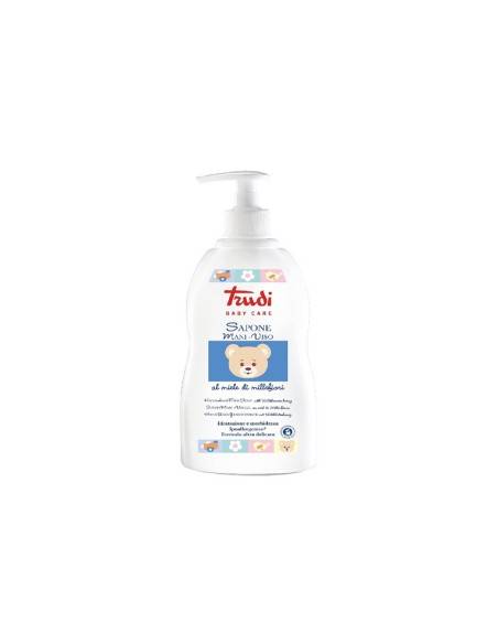 Trudi Baby Care sapone mani e viso al Miele di Millefiori 500 ml