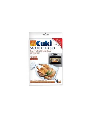 Cuki sacchetti forno cottura dietetica 25 x 38...