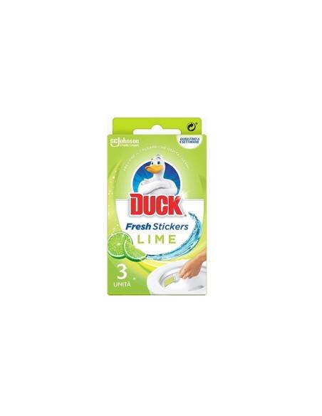 Duck Anitra WC Fresh stickers Lime 3 pz
