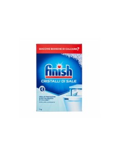 Finish cristalli di sale per lavastoviglie 1 kg