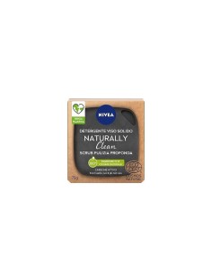 Nivea Naturally Clean detergente viso solido Scrub 75 gr