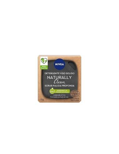 Nivea Naturally Clean detergente viso solido...