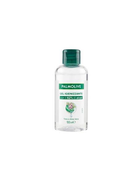 Palmolive gel igienizzante mani 62% di alcol Timo e Aloe Vera 100 ml