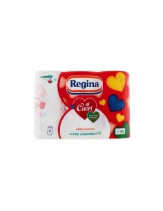 Regina di Cuori asciugatutto 2 veli 50 strappi 3 rotoli