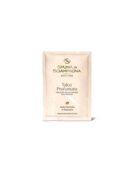 Spuma di Sciampagna Talco profumato bustina da 75 gr