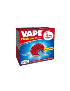 Vape elettroemanatore piastrine Classic a spina + 10...