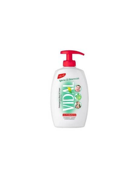 Vidal sapone liquido con antibatterico Menta e Lime 300 ml