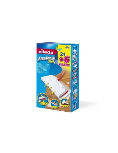 Vileda ricambi per AttrActive Plus 24 pz + 6...