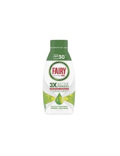 Fairy Platinum Gel lavastoviglie 3X Active Limone 600 ml