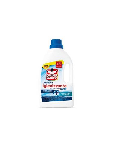 Omino Bianco additivo disinfettante Deo+ liquido 900 ml + 100 ml gratis