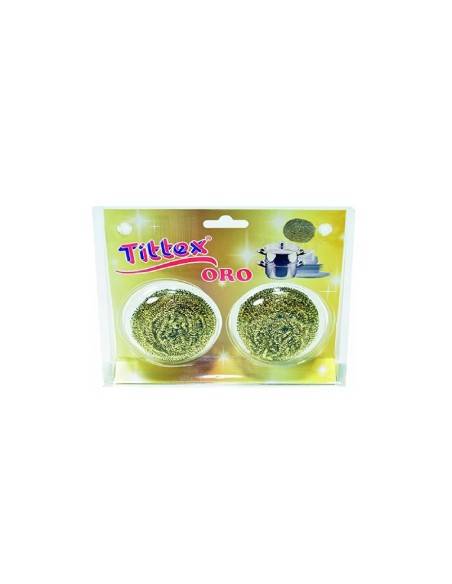 Tittex retina Oro in Acciaio inossidabile 2 pz