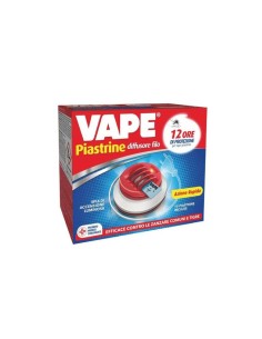 Vape elettroemanatore piastrine Classic con filo + 10...