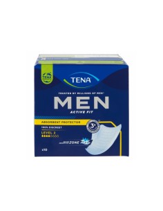 Tena assorbenti uomo Level 2 Active Fit 10 pz
