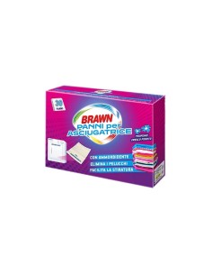 Brawn panni per asciugatrice con ammorbidente 30 pz