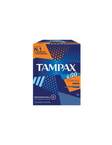 Tampax & Go assorbenti Super Plus 18 pz
