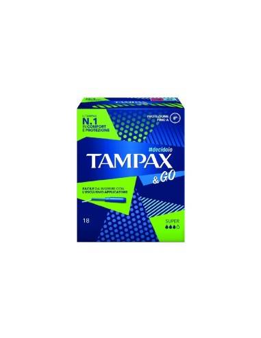 Tampax & Go assorbenti Super 18 pz