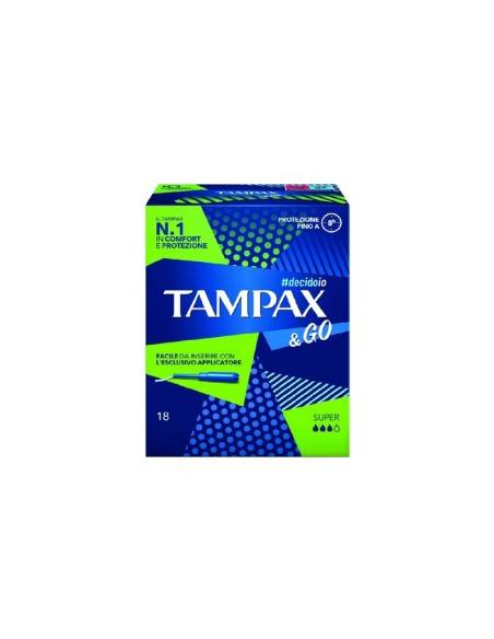 Tampax & Go assorbenti Super 18 pz