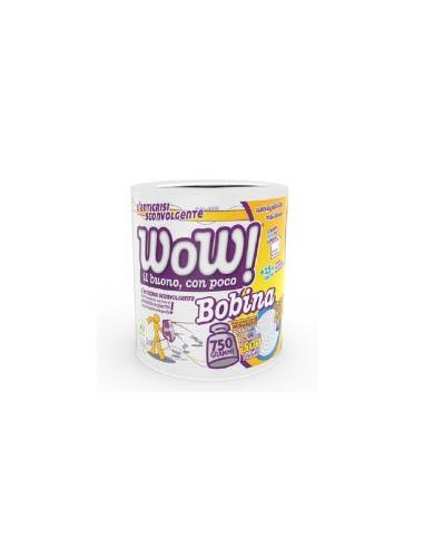 Wow! bobina asciugatutto assorbente 3+ 500 strappi