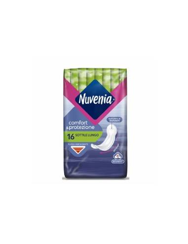 Nuvenia assorbente comfort sottile lungo 16 pz