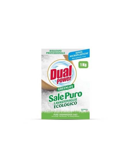 Dual Power Sale Puro ecologico per lavastoviglie 1 kg